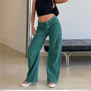 Lioness Miami vice pant in green